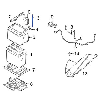 Infiniti OE - Battery Hold Down Bolt