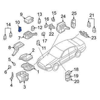 Infiniti OE - Accessory Power Relay