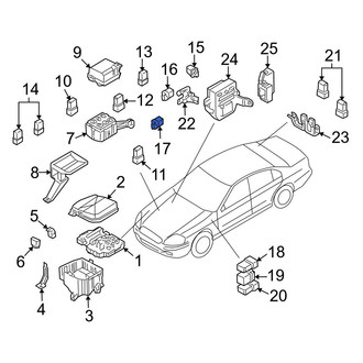 Infiniti OE - Accessory Power Relay