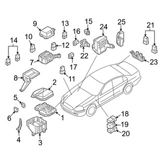 Infiniti OE - Electrical - Fuse & Relay