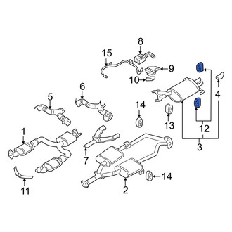 Infiniti OE - Exhaust System Hanger