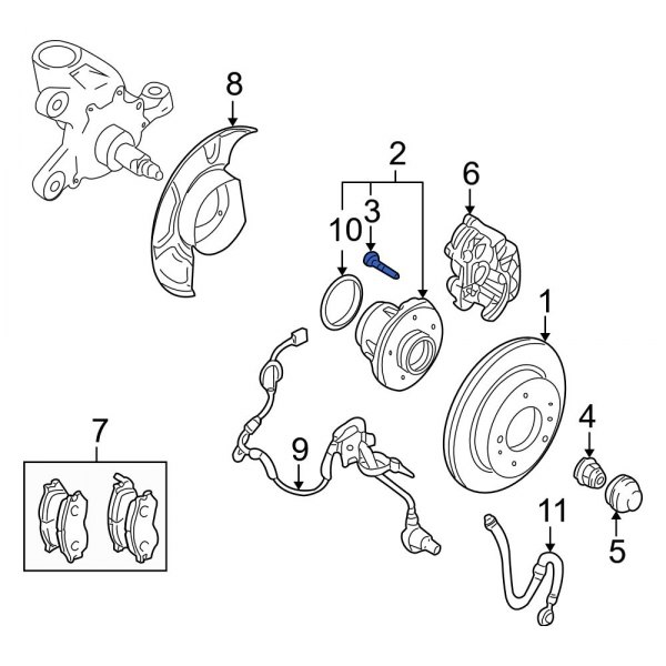 Wheel Lug Stud