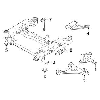 Infiniti OE - Front Suspension - Suspension Components (Base)