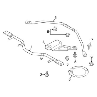 Infiniti OE - Front Suspension - Suspension Mounting