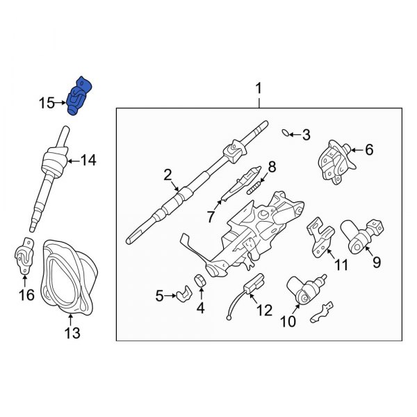 Steering Shaft Universal Joint