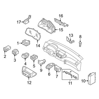 Infiniti OE - Instrument Panel - Cluster & Switches (Base)