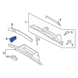 Infiniti OE - Front Trunk Lid Release Switch