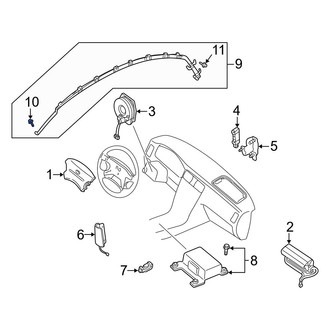 Infiniti OE - Inner Interior Door Handle Bolt