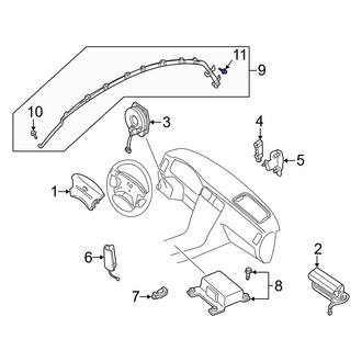 Infiniti OE - Inner Interior Door Handle Bolt