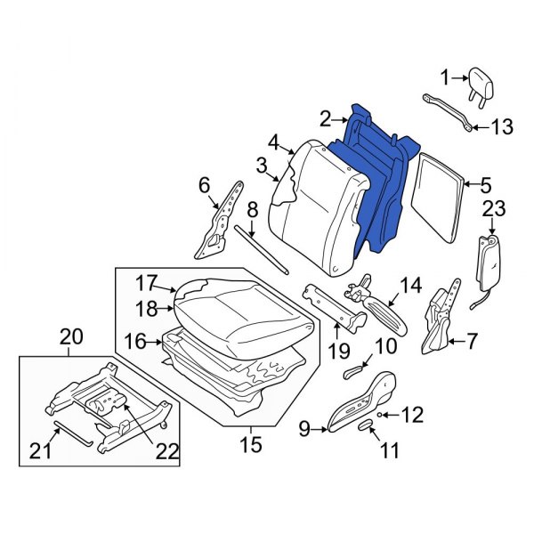 Seat Back Frame