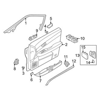Infiniti OE - Front Door - Interior Trim