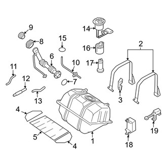 Infiniti OE - Fuel System Components (Base)