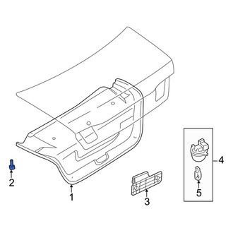 Infiniti OE - Deck Lid Trim Clip