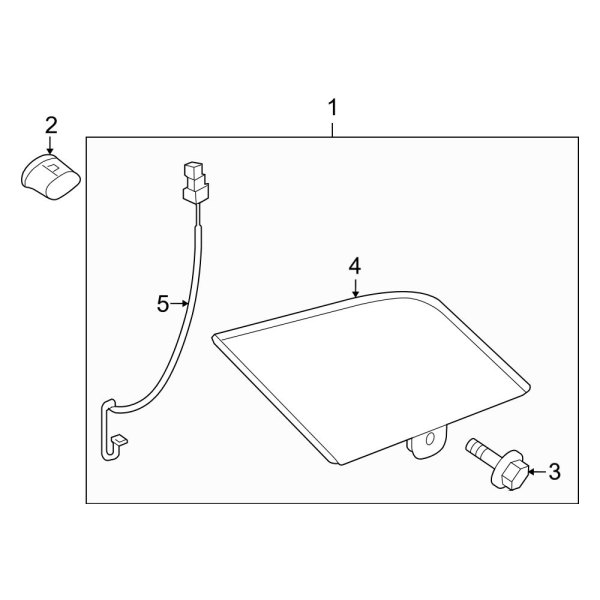 Rear Lamps - Combination Lamps (On Trunk Lid)