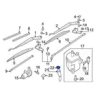 Infiniti OE - Wiper Arm Cap