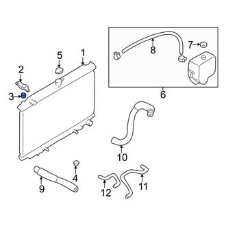 Infiniti OE - Upper Radiator Insulator