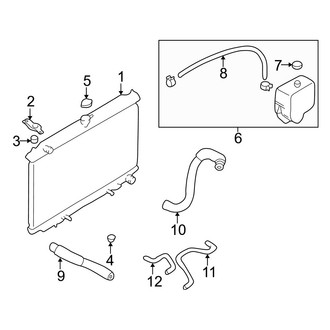 Infiniti OE - Cooling - Radiator & Components