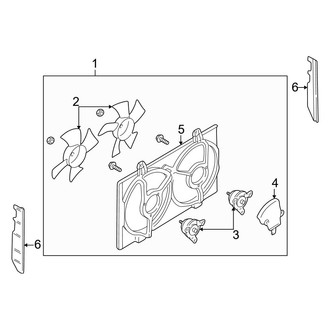 Infiniti OE - Cooling Fan