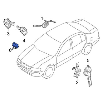 Infiniti OE - Horn Relay