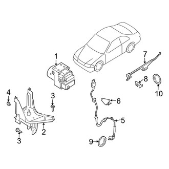 Infiniti OE - Electrical - ABS Components (From 07/01)