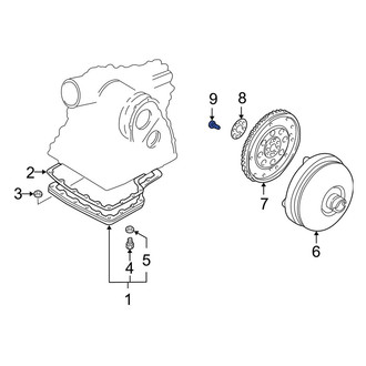 Infiniti OE - Automatic Transmission Flexplate Bolt