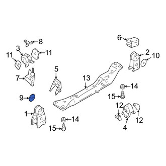 Infiniti OE - Right Engine Mount Washer