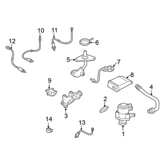Infiniti OE - Emission System - Emission Components