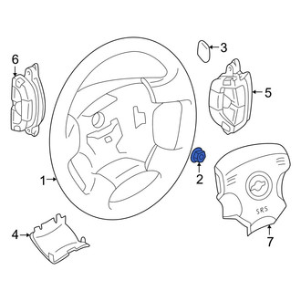 Infiniti OE - Steering Wheel Nut