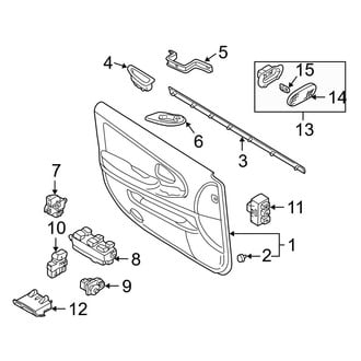 Infiniti OE - Front Door - Interior Trim
