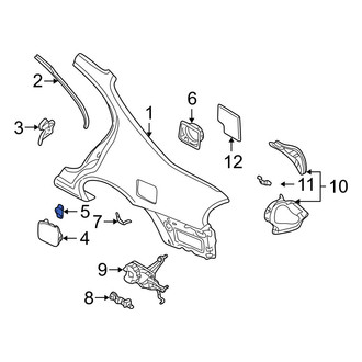 Infiniti OE - Fuel Door Spring