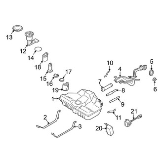 Infiniti OE - Fuel System Components
