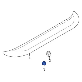 Infiniti OE - Spoiler Nut