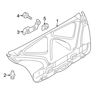 Infiniti OE - Trunk Lid - Interior Trim