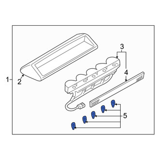 Infiniti OE - Center High Mount Stop Light Bulb
