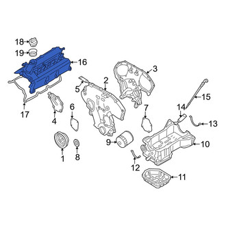 Infiniti OE - Left Engine Valve Cover
