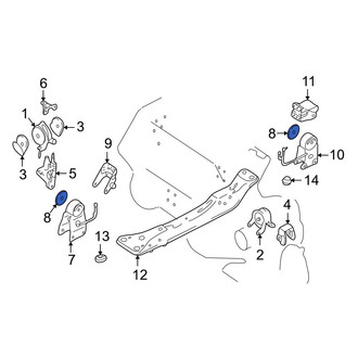 Infiniti OE - Right Engine Mount Washer
