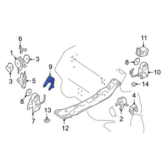 Infiniti OE - Left Engine Mount Bracket