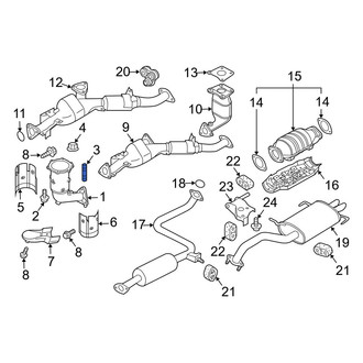 Infiniti OE - Catalytic Converter Stud
