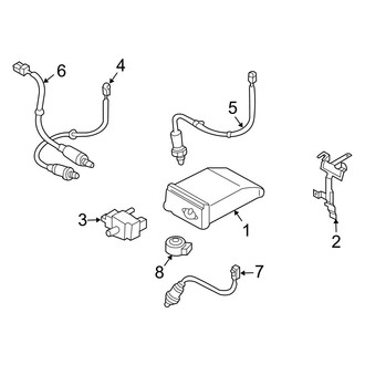 Infiniti OE - Emission System - Emission Components