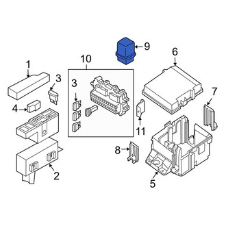Infiniti OE - Accessory Power Relay