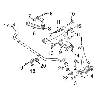 Infiniti OE - Front Lower Suspension Control Arm Nut