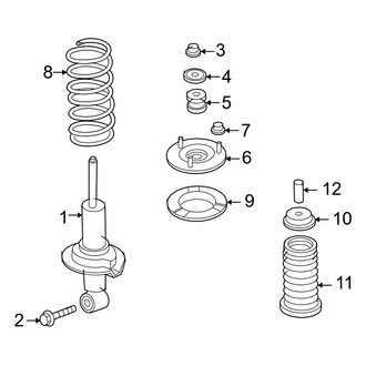 Infiniti OE - Front Suspension - Struts & Components