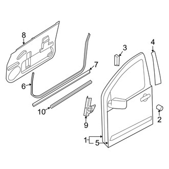 Infiniti OE - Front Door - Door & Components