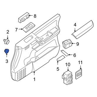 Infiniti OE - Front Door Plug
