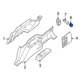 Infiniti OE - Rear 12 Volt Accessory Power Outlet