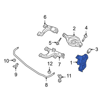Infiniti OE - Rear Left Suspension Knuckle