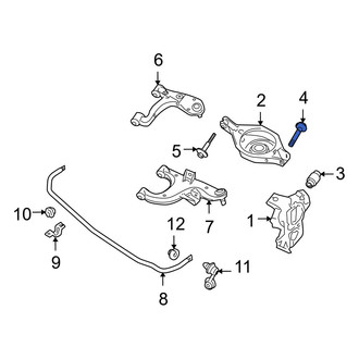 Infiniti OE - Rear Lower Suspension Control Arm Bolt