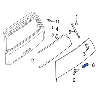 Infiniti OE - Rear Liftgate Glass Handle