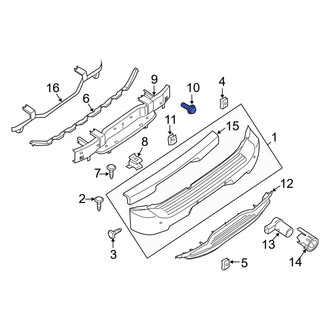 Infiniti OE - Mud Guard Screw