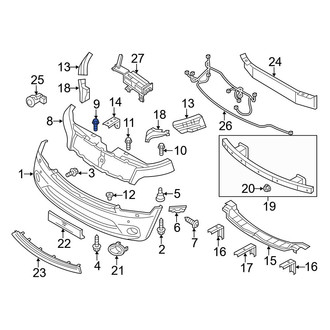 Infiniti OE - Grille Molding Bolt